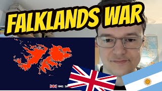 British Guy Reacts to FALKLANDS WAR - OVERSIMPLIFIED - 'Brutal Conflict!'