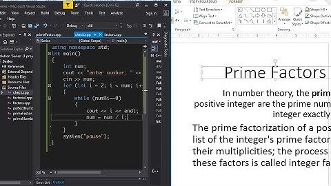 C++ Program to Print Prime Factors from 1 to N