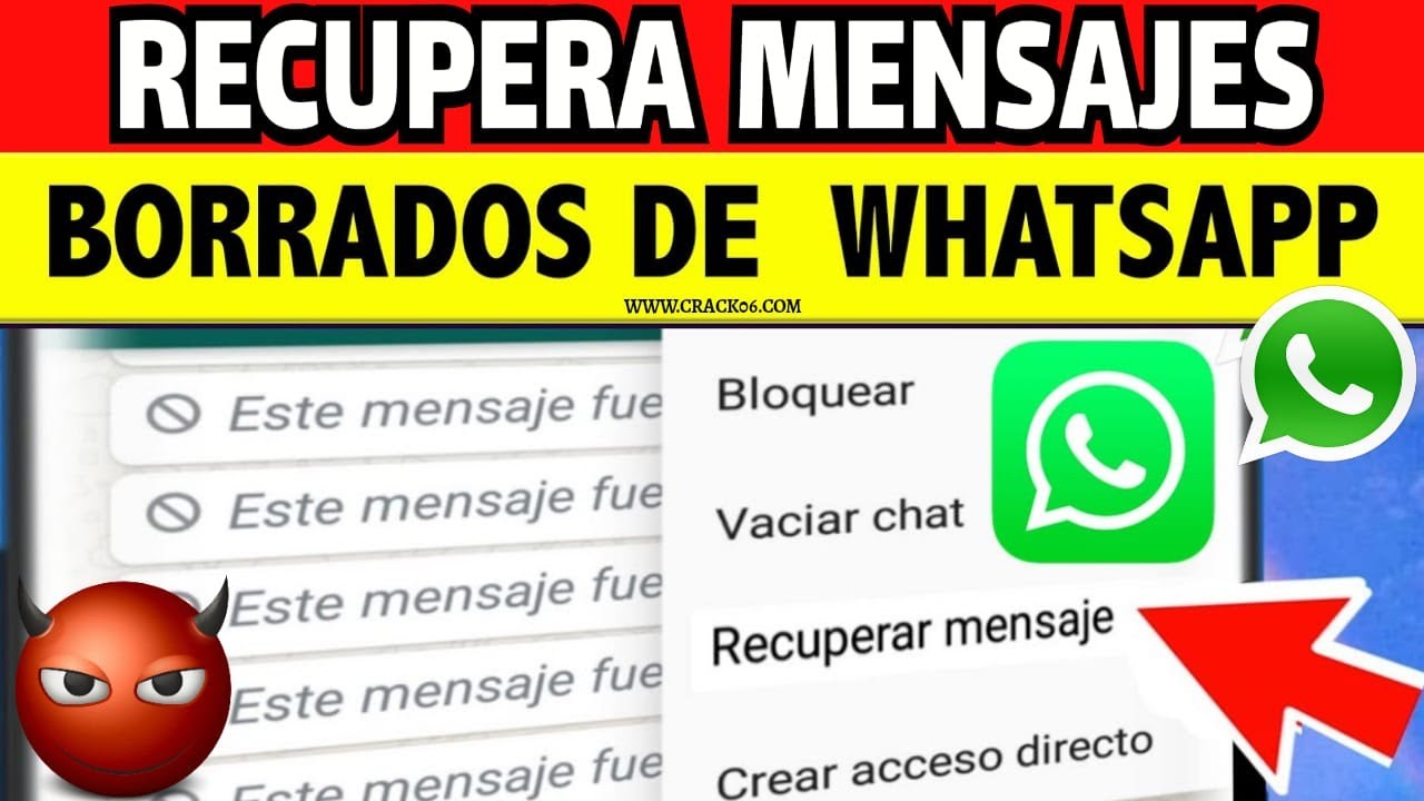 Como se puede ver los mensajes eliminados de whatsapp