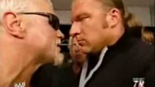 Triple H And Scott Steiner Posedown Segments