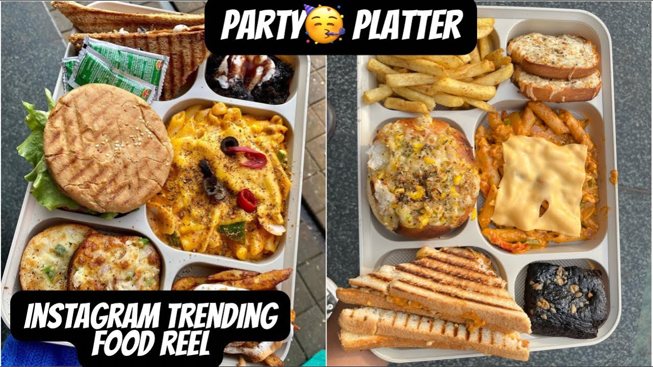 Trying Instagram Trending Food Reels Challenge Hashtags Food Party