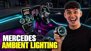 How to Install Ambient Lighting on Mercedes A-Class W176 | OEM+