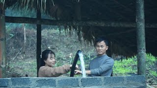 Download Lagu Dubbel geluk: Thang en Nhi hebben eindelijk de waterbron waar ze altijd van gedroomd hebben. MP3