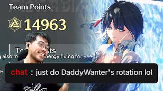 When Chat Said Just Do DaddyWanter's Rotation...