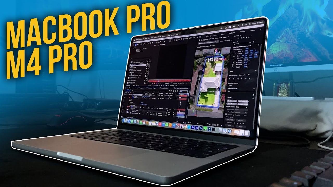 Я купил Macbook Pro M4 Pro для видеомонтажа.