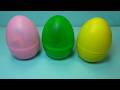 3 Surprise 🥚EGGS🥚 Guess what is inside! Amazing & satisfying video
