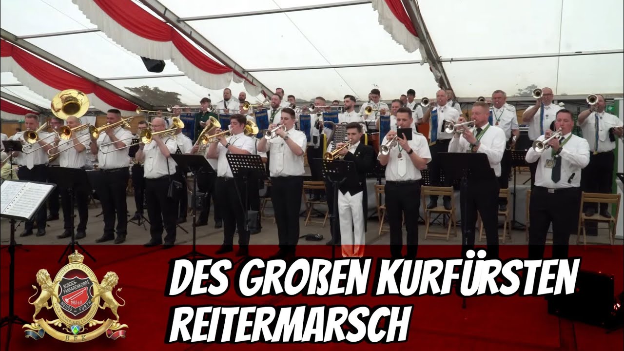 Bundesfanfarenkorps Neuss Furth 1952 e.V. - Des großen Kurfürsten Reitermarsch - SF Neuss Furth 2025