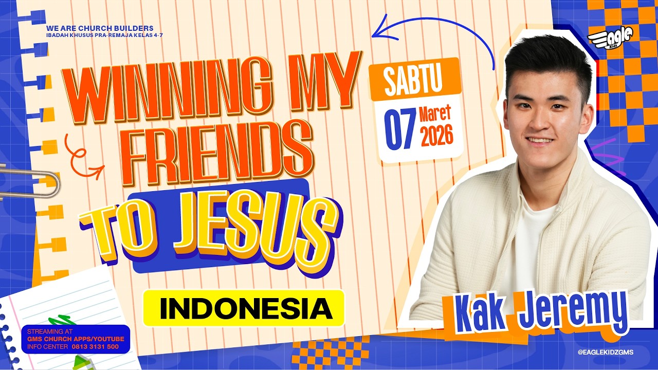 Indonesia | Eaglekidz Voltage Service (Kelas 4-7)  : 7 Maret 2026 (Kids Online Service)