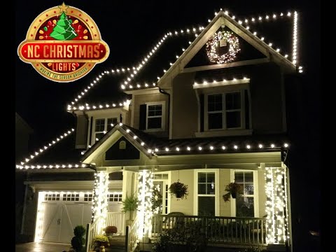 Nc Christmas Lights Christmas Light Installation Service Raleigh Nc