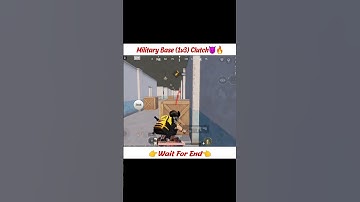 MILITARY BASE__(1V3)__CLUTCH😈🔥#bgmi #pubg #pubgmobile #viral #trending #shorts