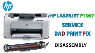 hp laserjet p1007 repair | service | disassembly