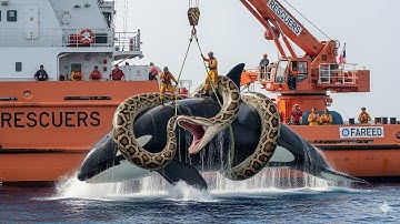 Animal Rescue: Rescuers FACE a Giant Python to Save an ORCA