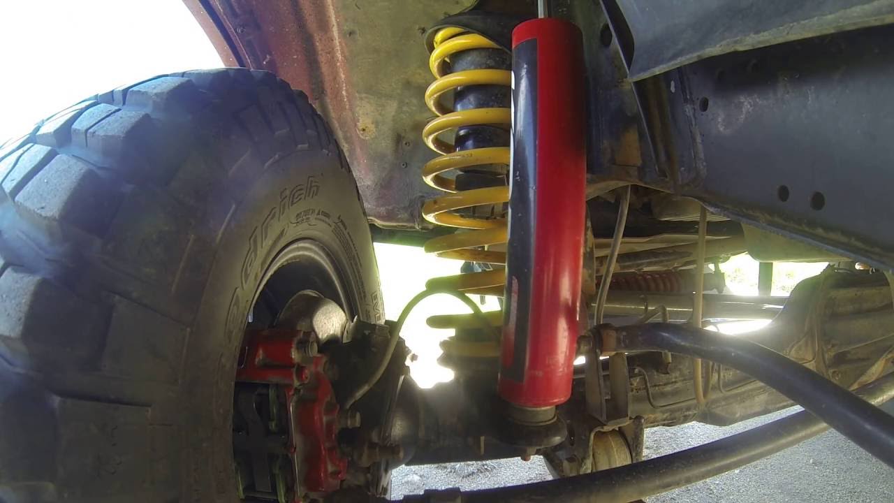 Travail d'une suspension avant de Toyota Land Cruiser HDJ 80 YouTube