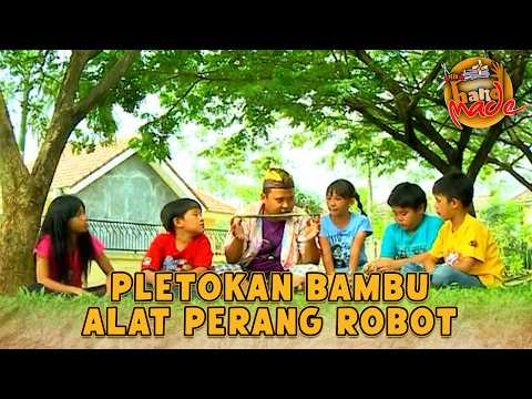 PLETOKAN BAMBU ALAT PERANG ROBOT! | Handmade 2010