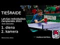 Latvijas individulais empionts galda tenis 2023 ekava 25032023  1 diena 2 kamera