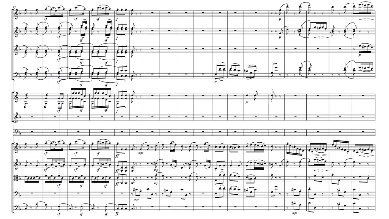 Symphony 1, Movement 2 - Ludwig van Beethoven