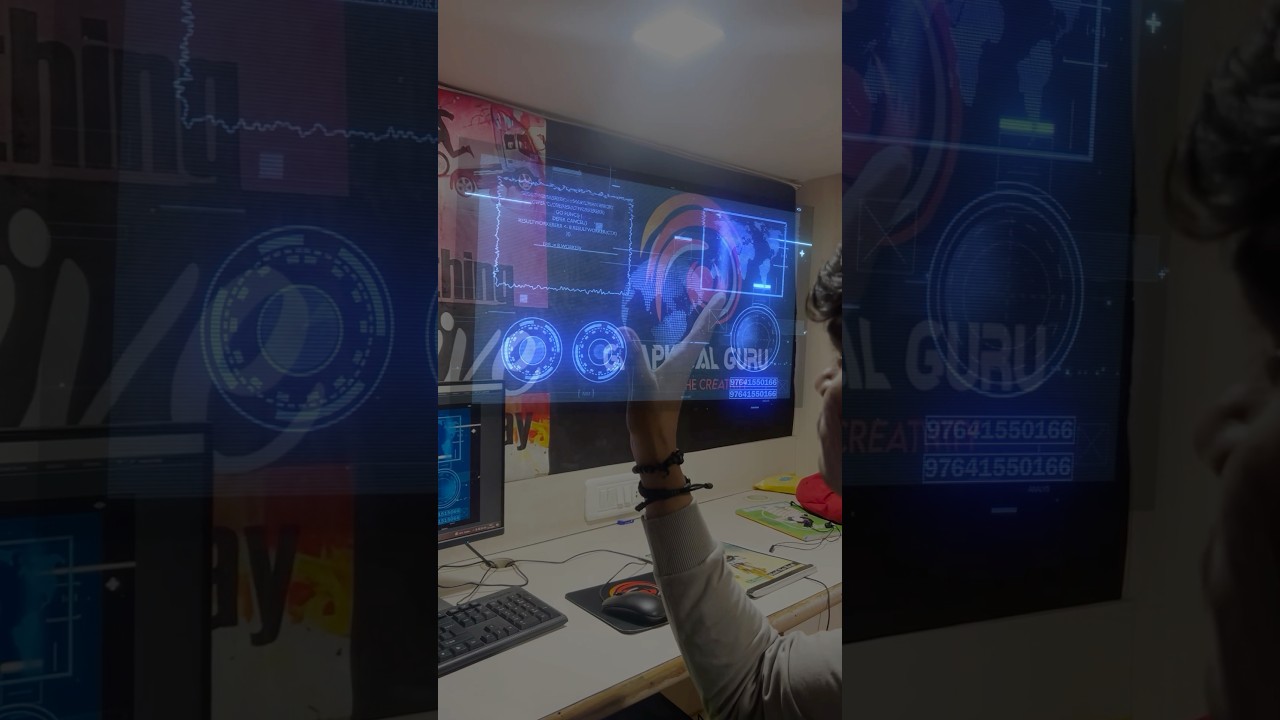 Hologram VFX work by our creative student 