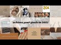 HOW TO SET GOALS // Things I&#39;ve Learned in 2020 + DIY Vision Board!! (Digital)