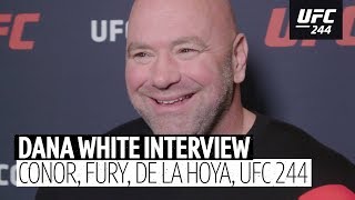 Dana White breaks down UFC 244, roasts Oscar De La Hoya, Tyson Fury in UFC, Conor McGregor in 2020