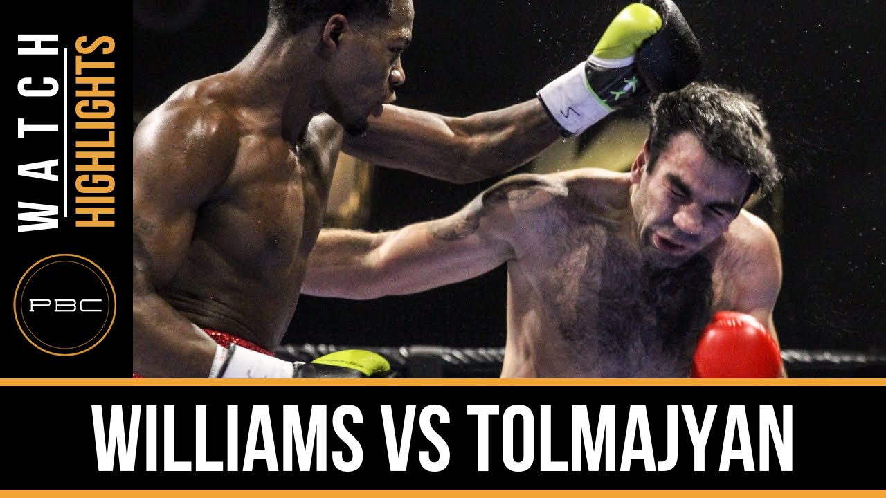 Williams vs Tolmajyan HIGHLIGHTS: Feb. 9, 2016 - PBC on FS1