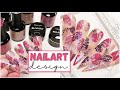 NAIL ART design met gelpolish, stempels en spidergel ♥ Beauty Nails Fun