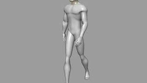 Anim8or Walk Cycle 1