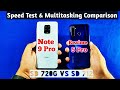 Redmi Note 9 Pro Vs Realme 5 Pro, Speed Test, Multitasking Comparison | Antutu Benchmark Scores