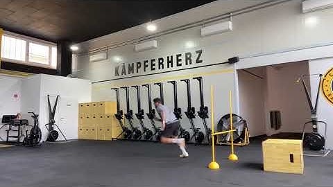 Depth Jump over Hurdle into 10 m Sprint