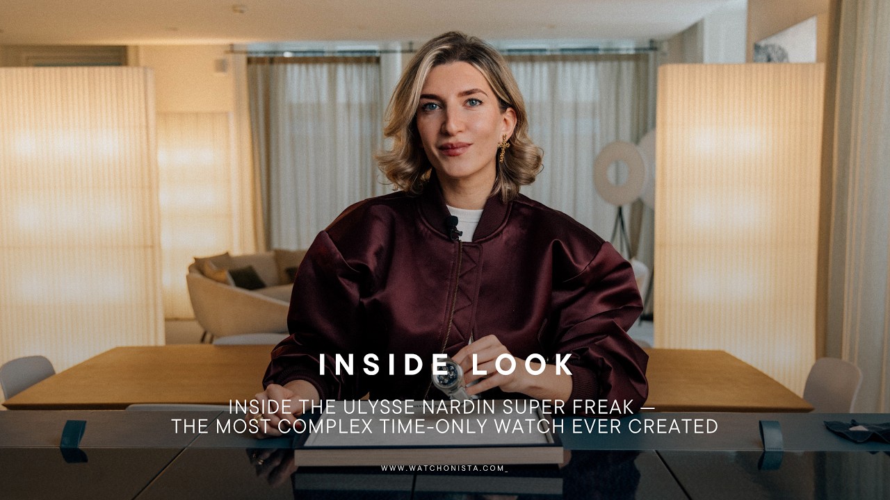 Inside the Ulysse Nardin Super Freak — The Most Complex Time-Only Watch Ever Created - YouTube - Watchonista