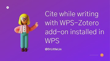 Install and Use Zotero Repository for WPS