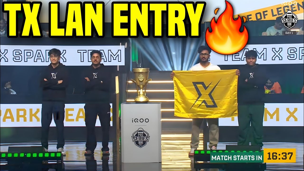 TX LAN ENTRY 🥵 CASTER Crazy Commentery 🔥 - YouTube