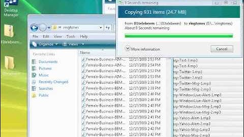Installing the desktop version of the software to a BlackBerry device