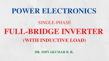 53. Single Phase Full Bridge Inverter with Inductive Load