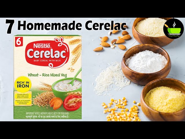 Homemade Cerelac | For 6 to 24 month old babies | Healthy Baby Food | No Need to Buy Cerelac Anymore | She Cooks