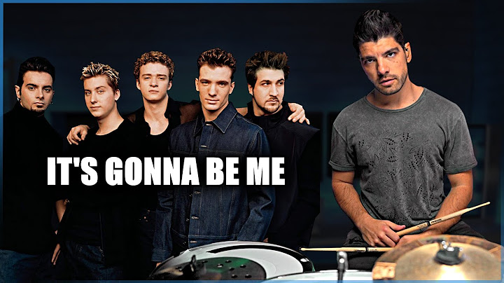 It's Gonna Be Me Drums version - Drums performance video thumbnail