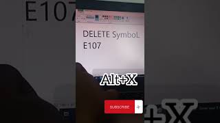 Delete symbol in MS Word l Keyboard shortcut