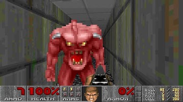 Doom E3M1 UV Speed in 28s by Xit Vono