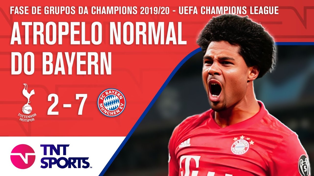 O DIA QUE O BAYERN HUMILHOU O TOTTENHAM NA CHAMPIONS! TOTTENHAM 2 X 7 BAYERN | CHAMPIONS 19/20