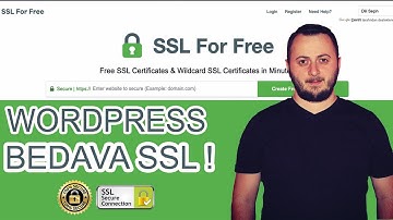 WordPress SSL Kurulumu - Bedava SSL - SSL Kurulumu
