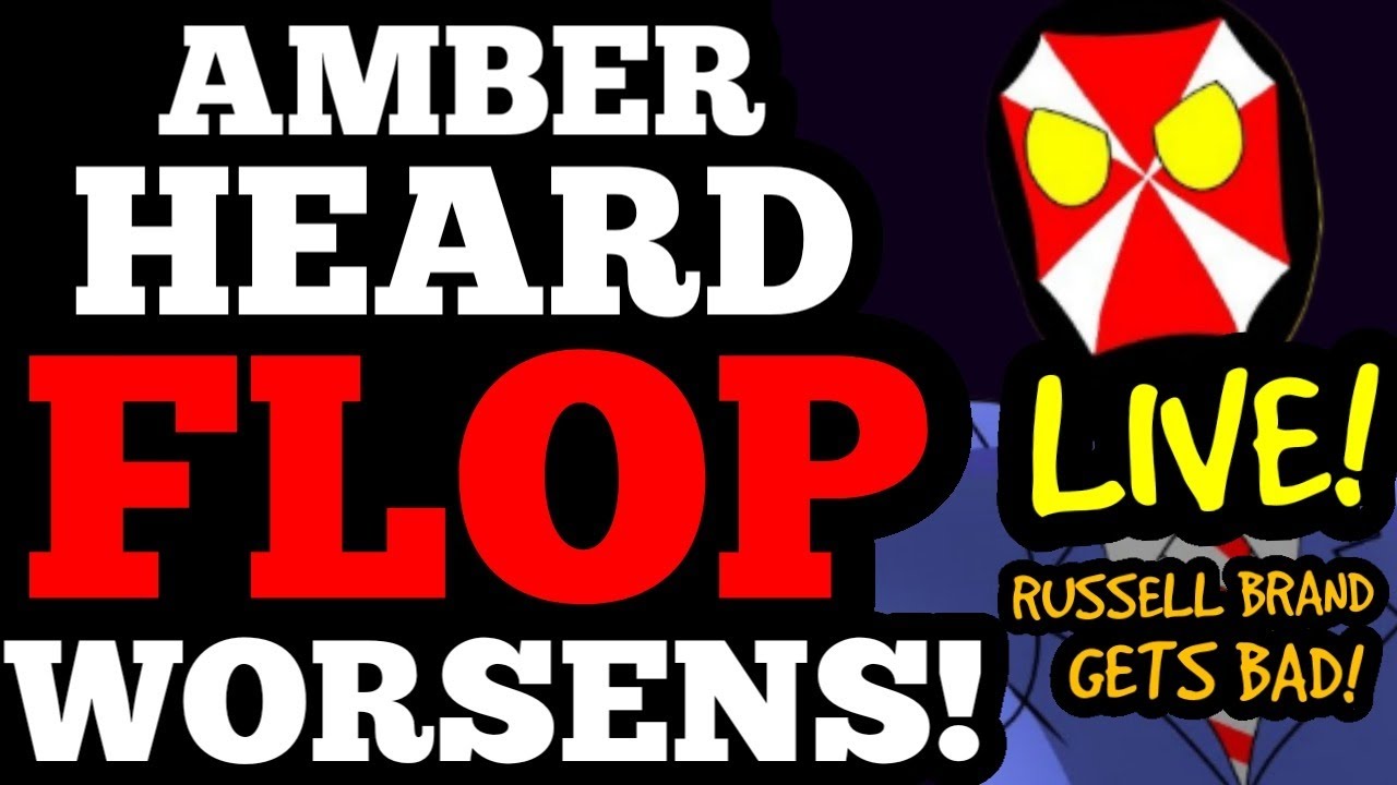 LIVE! Amber Heard FLOP WORSENS! She QUIT?! Russell Brand CRAZY GETS BAD – RUMBLE TARGETED!