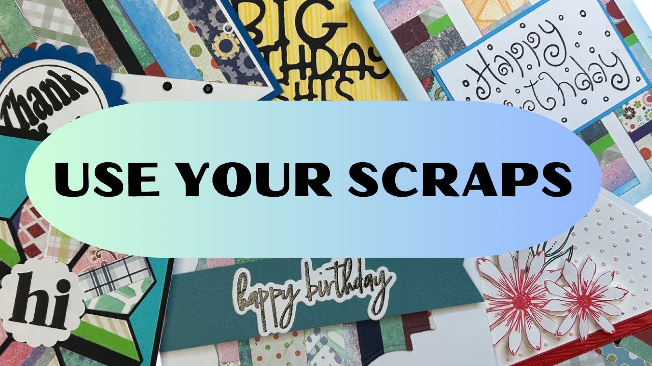 How to Use Scrap Paper for Cards | 6 Beautiful Handmade Card Ideas