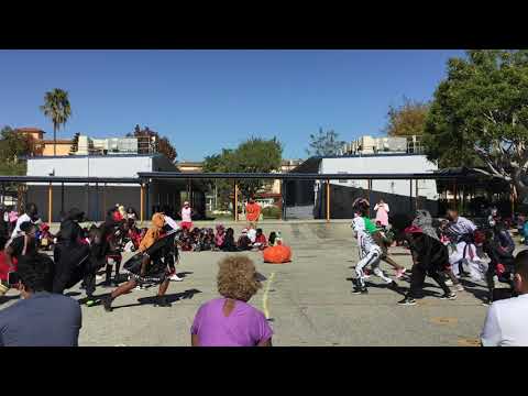 Fifth grade Thriller dance - Loyola Village Fine and Performing Arts Magnet