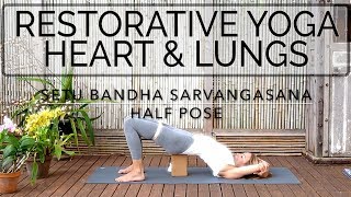 Restorative Yoga | Heart, Lungs and Nerves | Intermediate | 58min | Cat de Rham | OYT screenshot 4