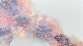 [102] Abstract Alcohol Ink Art Tutorial