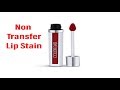 Colorbar lipstick review  non transfer  kiss proof lip stain