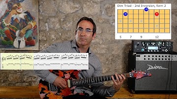 Guitar Lesson - Part 3: Triad Arpeggios and Inversions on 2 strings