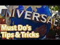 Must Do's When Visiting Universal Orlando | Tips and Tricks for a Fun Time