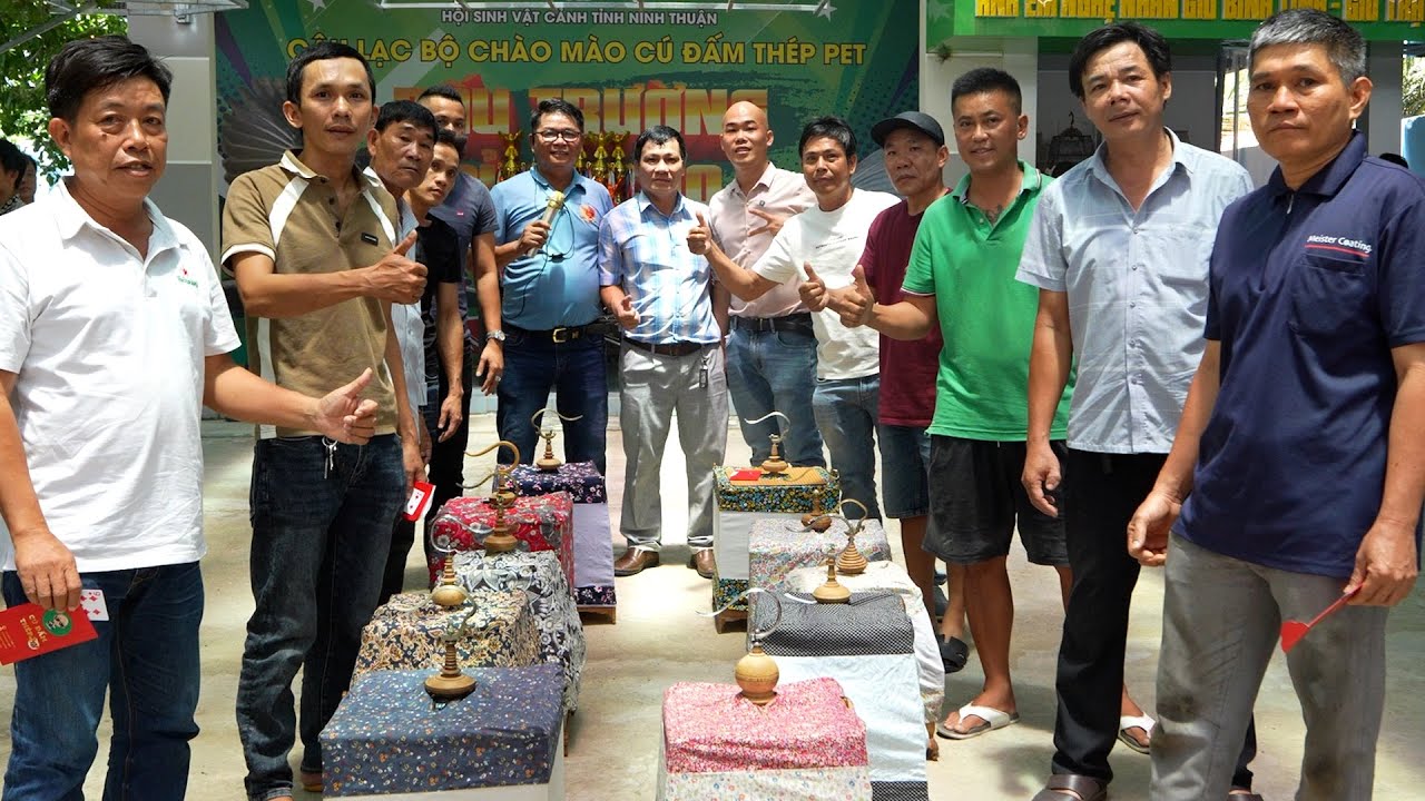 KHAI TRƯƠNG ĐẤU TRƯỜNG 168L CÚ ĐẤM THÉP PET