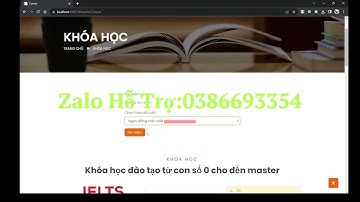 Đồ Án Website Bán Khóa Học Bằng ASP.NET + SQL server
