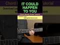 IT COULD HAPPEN TO YOU Chord Melody Jazz Guitar Tutorial #shorts